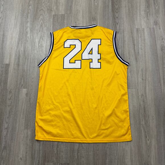 University of Michigan Wolverines Basketball Jersey Men's XL Maize Rage Hoops - Picture 5 of 6
